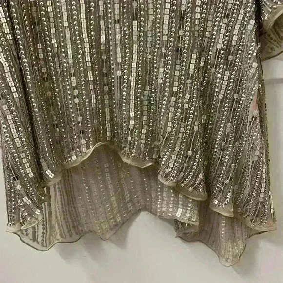 Parker Sequin Silk blouse - Picture 4 of 7